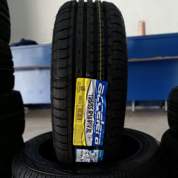 Ban Mobil Accelera Phi-R 195/55 R16 / ban mobil murah 195 55 r16 /ban tubles pasang di toko