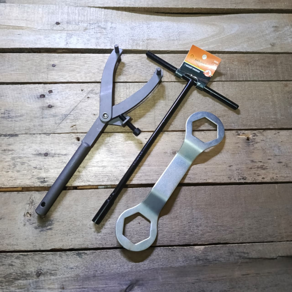 TERMURAH Paket Kunci CVT 39x41 Tahanan CVT / 39 x 41 / Flywheel / Treker Service CVT / Kunci Mangkok