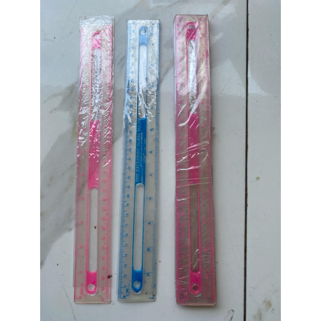 

(box20) termurah penggaris peralatan anak sekolah 30 cm