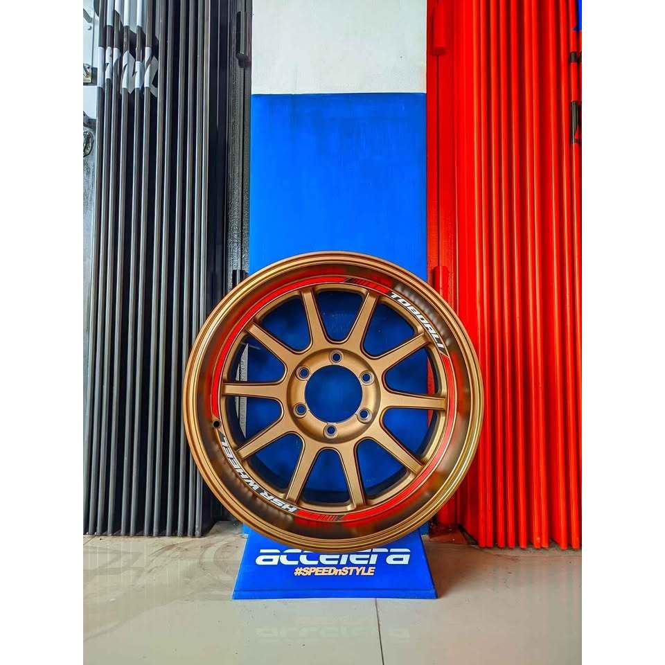VELG MOBIL TOBOALI HSR RING 17 LEBAR 9  BUAT HILUX,TRITON,FORTUNER