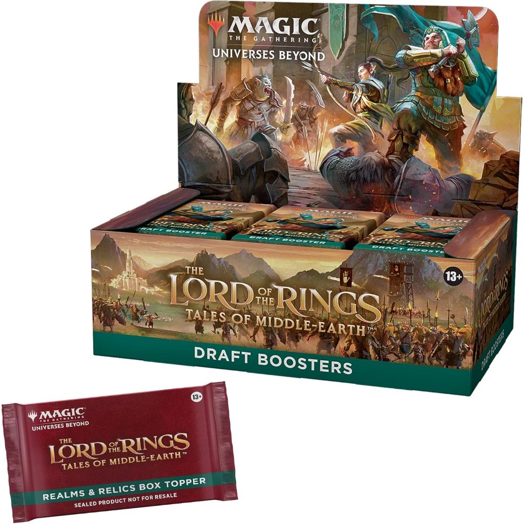 Magic: The Gathering The Lord of The Rings: Tales of Middle-Earth Draft Booster Box - 36 Packs