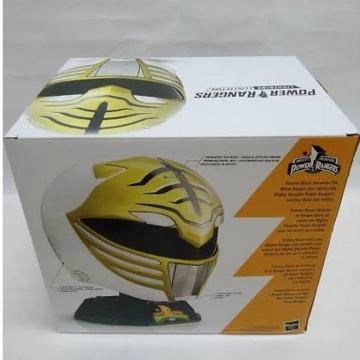 ORIGINAL ASLI ( Baru ) Helm Ranger Putih 1:1 Power Rangers Mighty Morphin Lightning Hasbro ORIGINAL