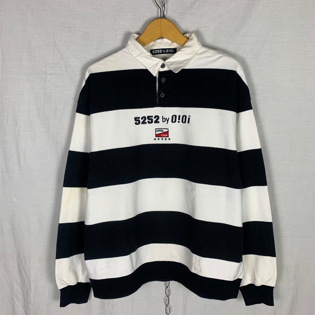 5252 by OiOi Sweatshirt Crewneck Stripes Rugby Shirt