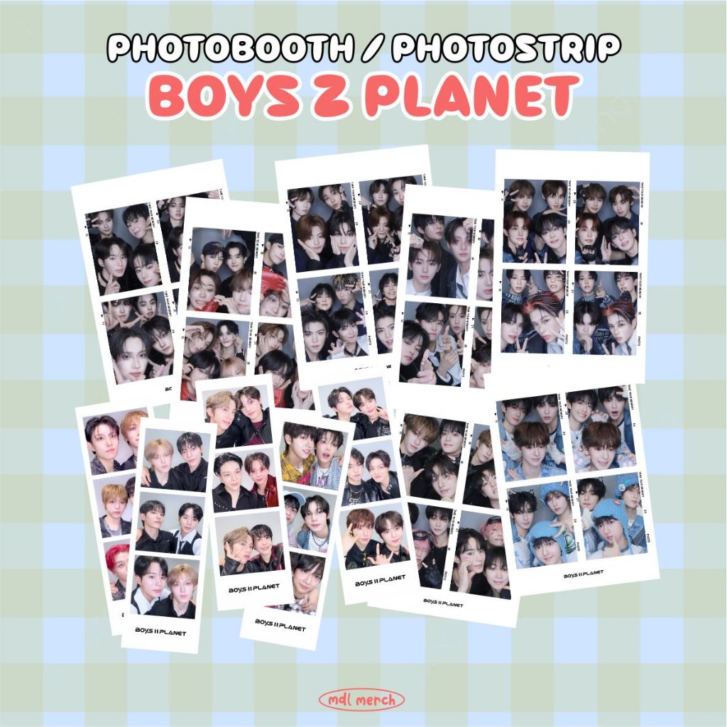 BOYS 2 PLANET / BOYS II PLANET / BOYS PLANET 2 / ALD1 / ALPHA DRIVE ONE / PHOTOBOOTH PHOTOSTRIP PHOT