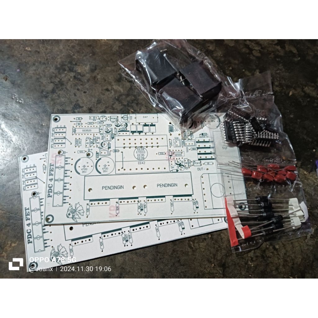 pdc 6 mosfet siap solder