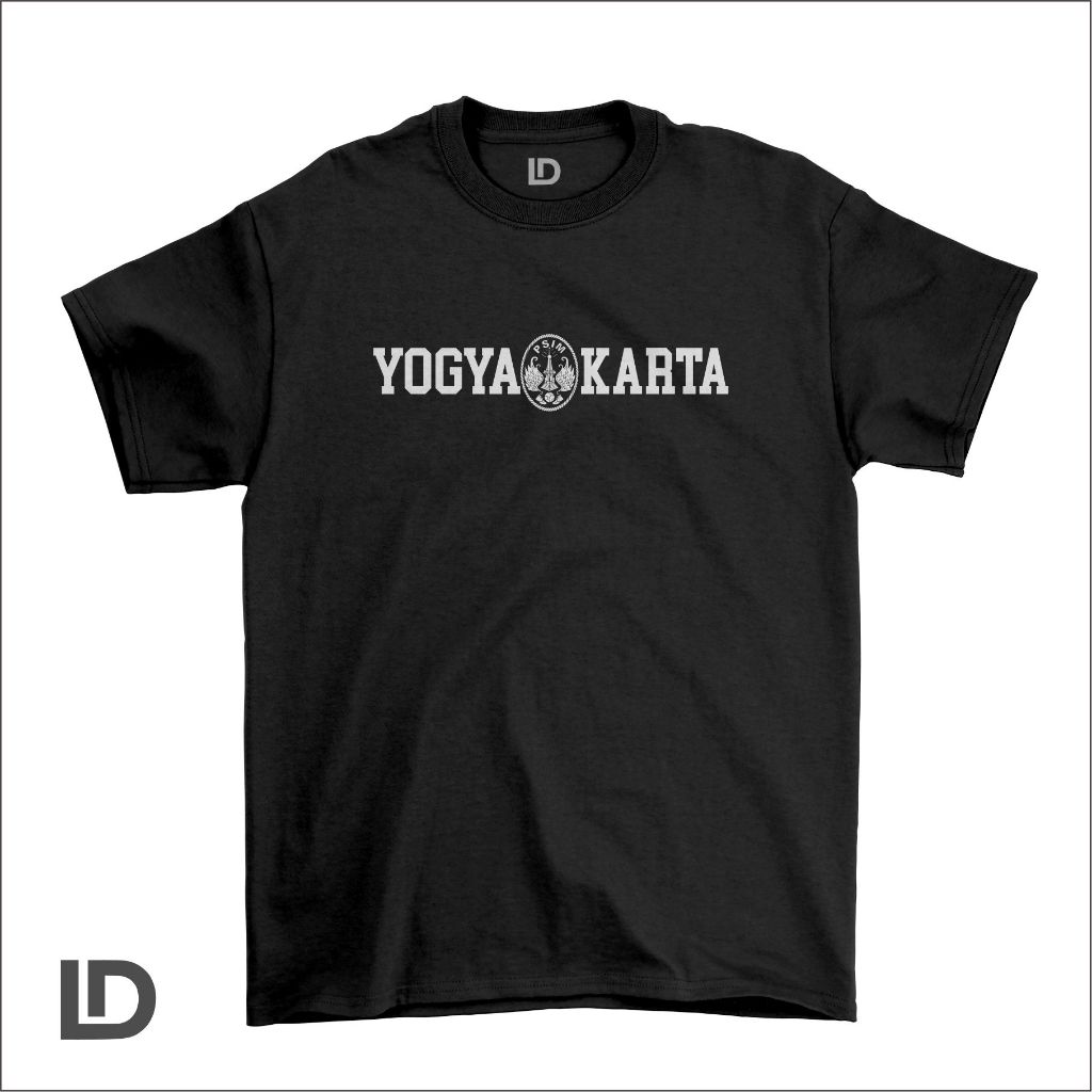 Kaos Distro Yogyakarta  PSIM Logo Cotton Combed 24s