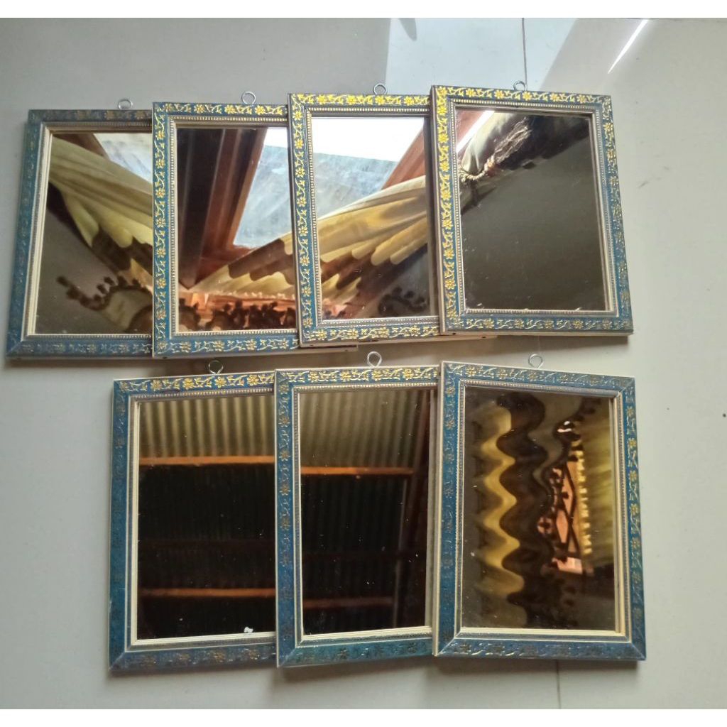 Cermin/cermin kaca 19 × 14/cermin dinding/cermin kaca/ cermin kaca persegi bingkai/kaca cermin bingk