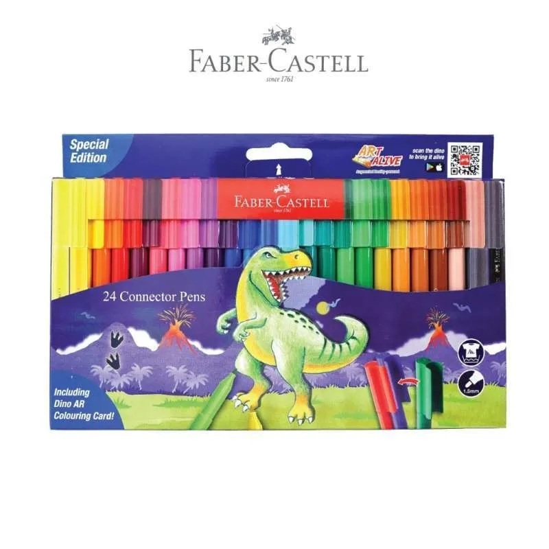 

Connector Pen 24w Faber Castell ( Spidol 24 Warna )