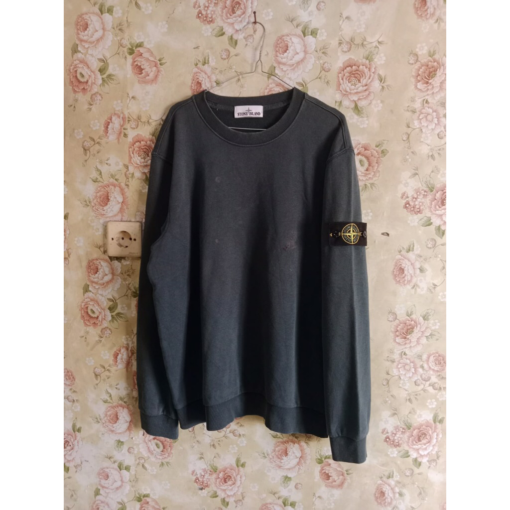 crewneck stone island second basic tosca