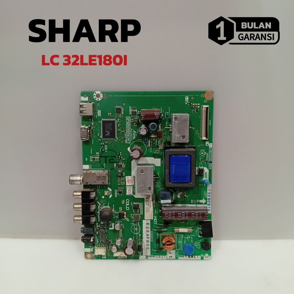 MB SHARP LC 32LE180I MASIN TV LED SHARP LC32LE180I MAINBOARD MOTHERBOARD TV SHARP