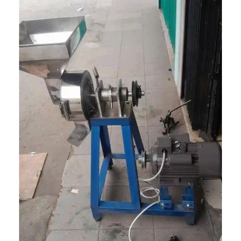 gilingan bumbu 8 inch penggerak dinamo