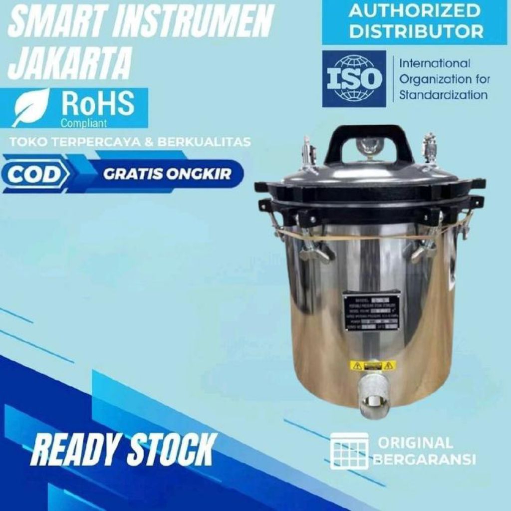 Portable Pressure Steam Sterilizer Autoclave 18 Liter FAITHFULPortable Pressure Steam Sterilizer Aut