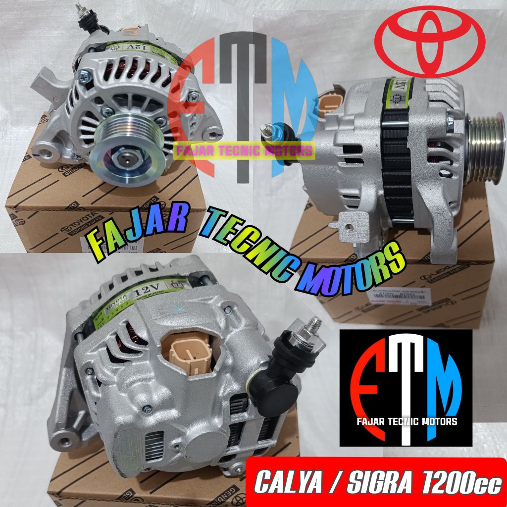 Alternator / Dinamo Ampere Calya Sigra Original
