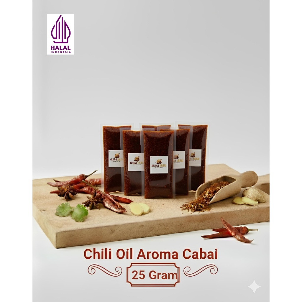 

Aroma Cabai Chili Oil 25 Gram