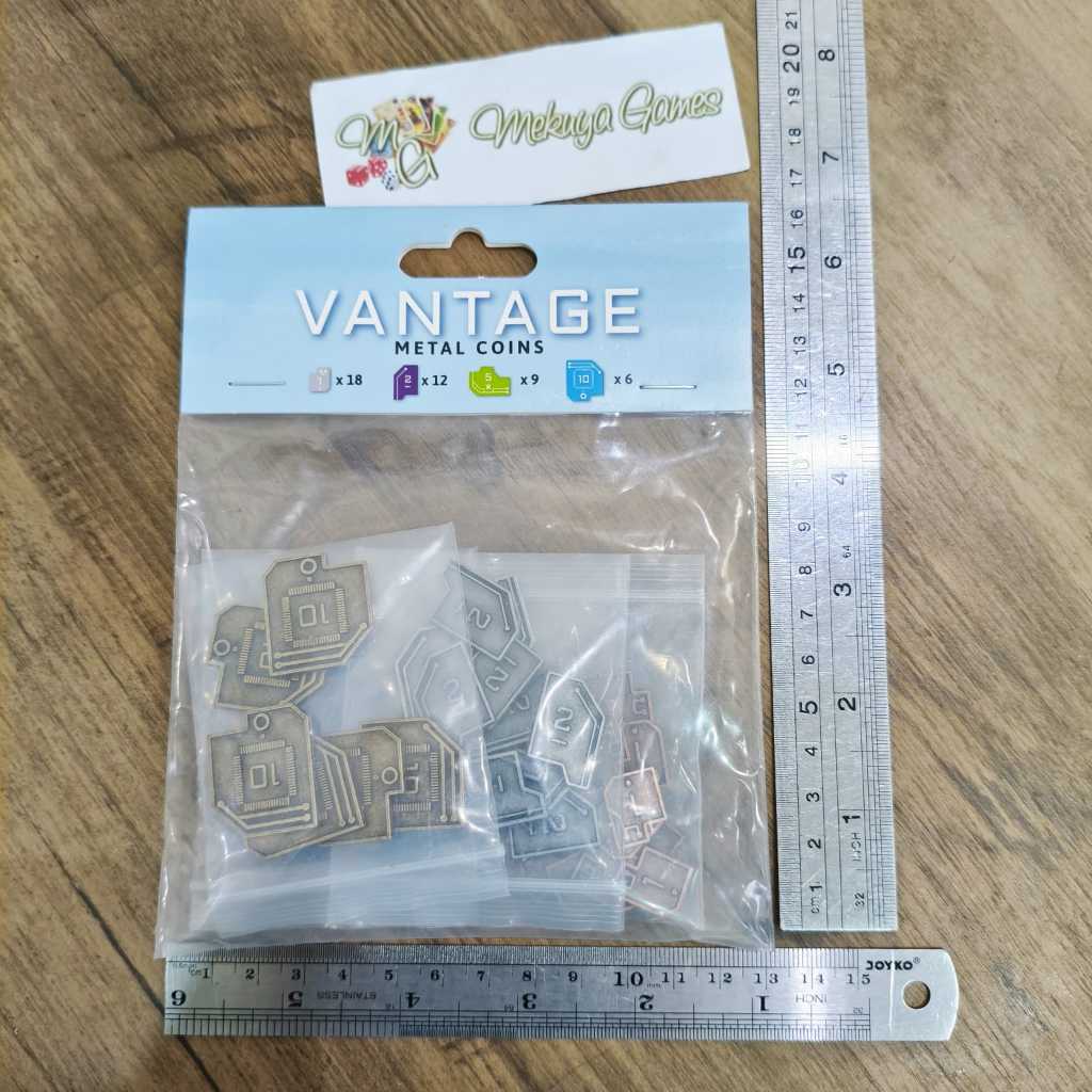 Vantage Metal Coins Board Game Koin Logam