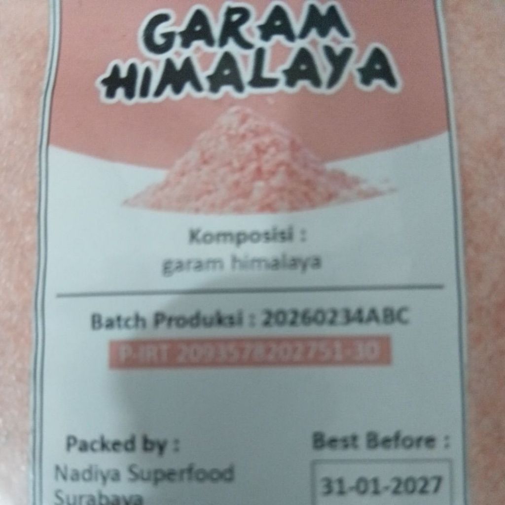 

GARAM HIMALAYA || GARAM HIMALAYA KEMASAN 1 KG