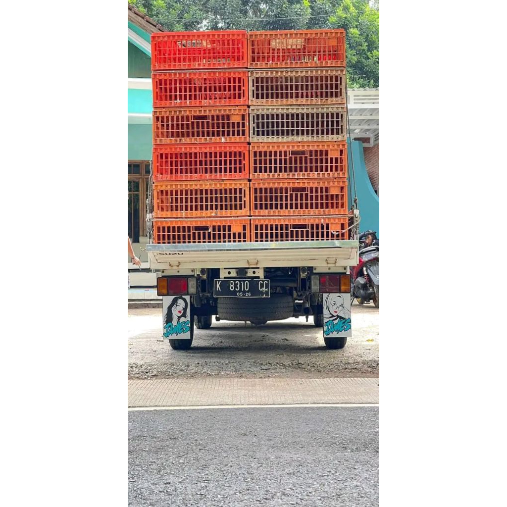 Kepet Penahan Lumpur Roda Belakang Traga, L300, New Carry, Gran Max, Luxio Dll