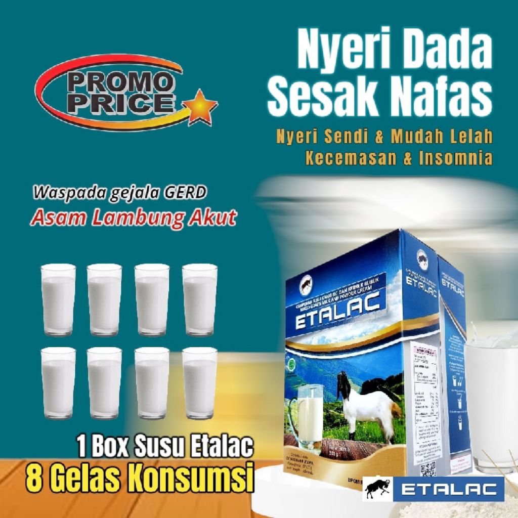

[PROMO] SUSU KAMBING ETAWA - ETALAC (PAKET 1 BOX)