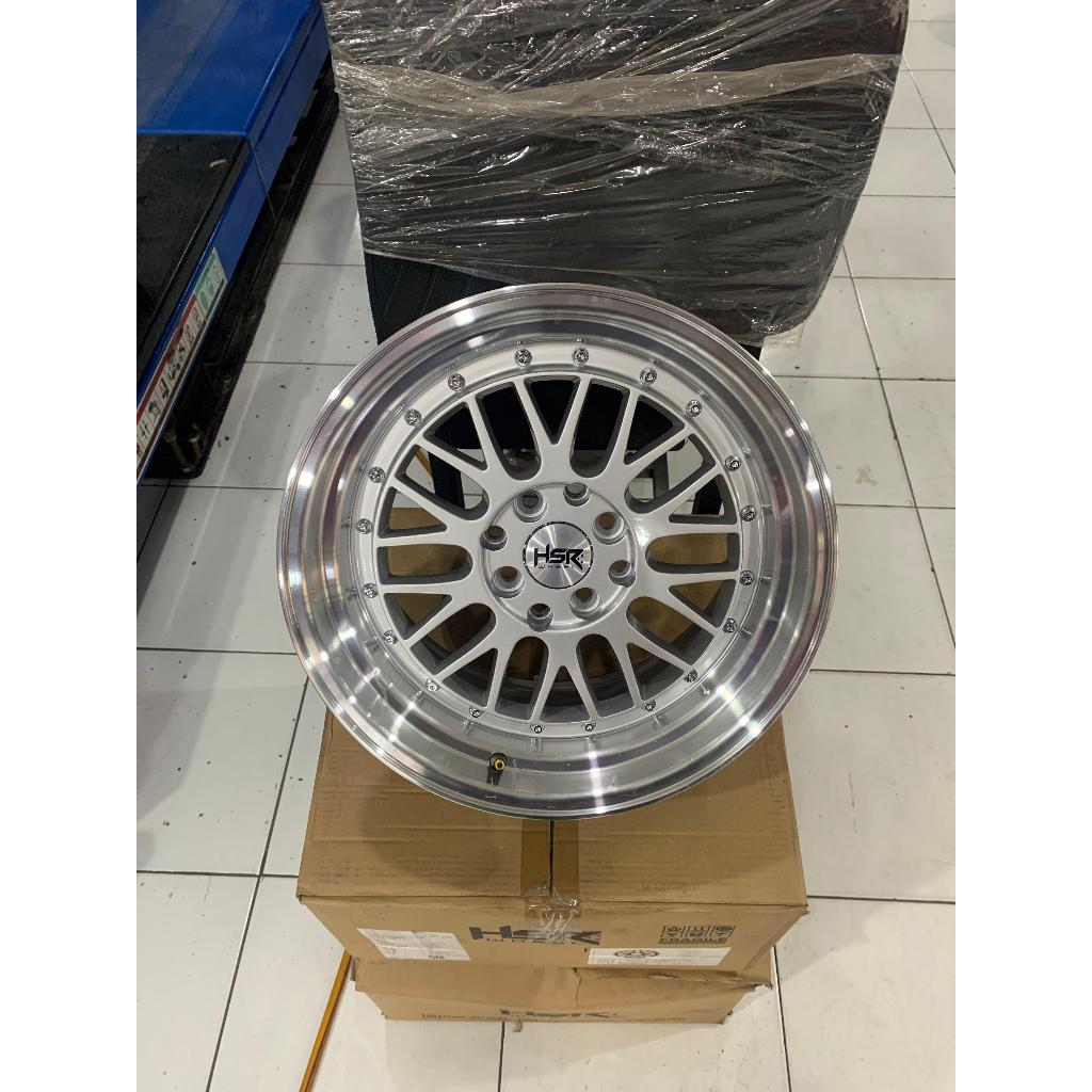 Velg Mobil Hsr lemans bbs lm R16 Lebar celong 7,5 8,5 h4x100 h4x114,3 Pnp UNTUK Ignis Yaris Jazz Ava