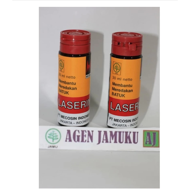LASERIN 30ML SIRUP OBAT BATUK DAN ASMA