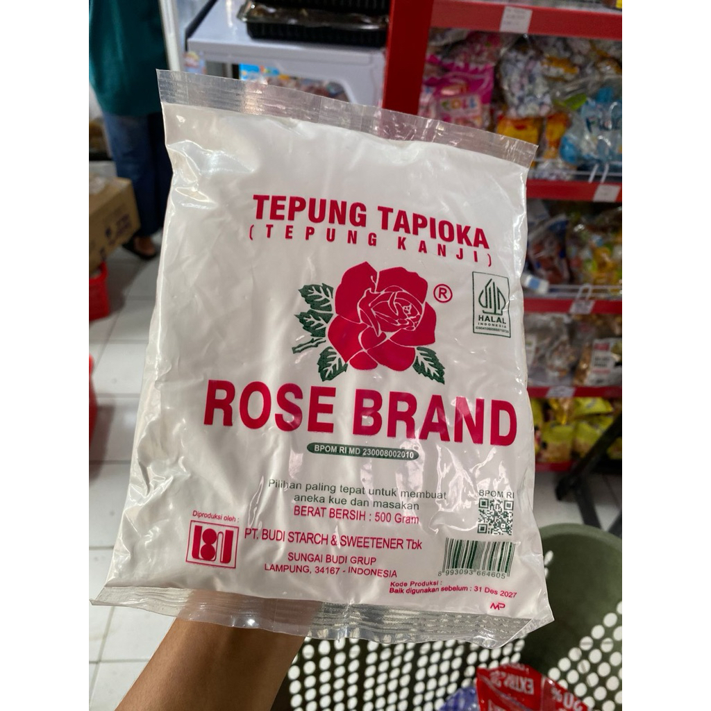

Rosebrand Tepung Tapioka - 500gr