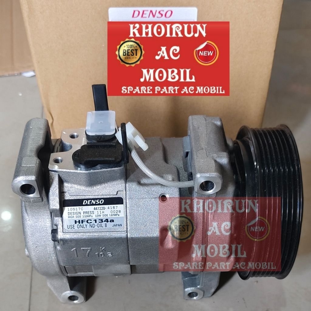 Compresor Kompresor Ac Mobil Honda Stream 2000cc - Denso Asli