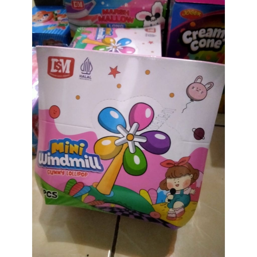 

(VIRAL) PERMEN MINIWINDMILL BENTUK KIPAS/KINCIR