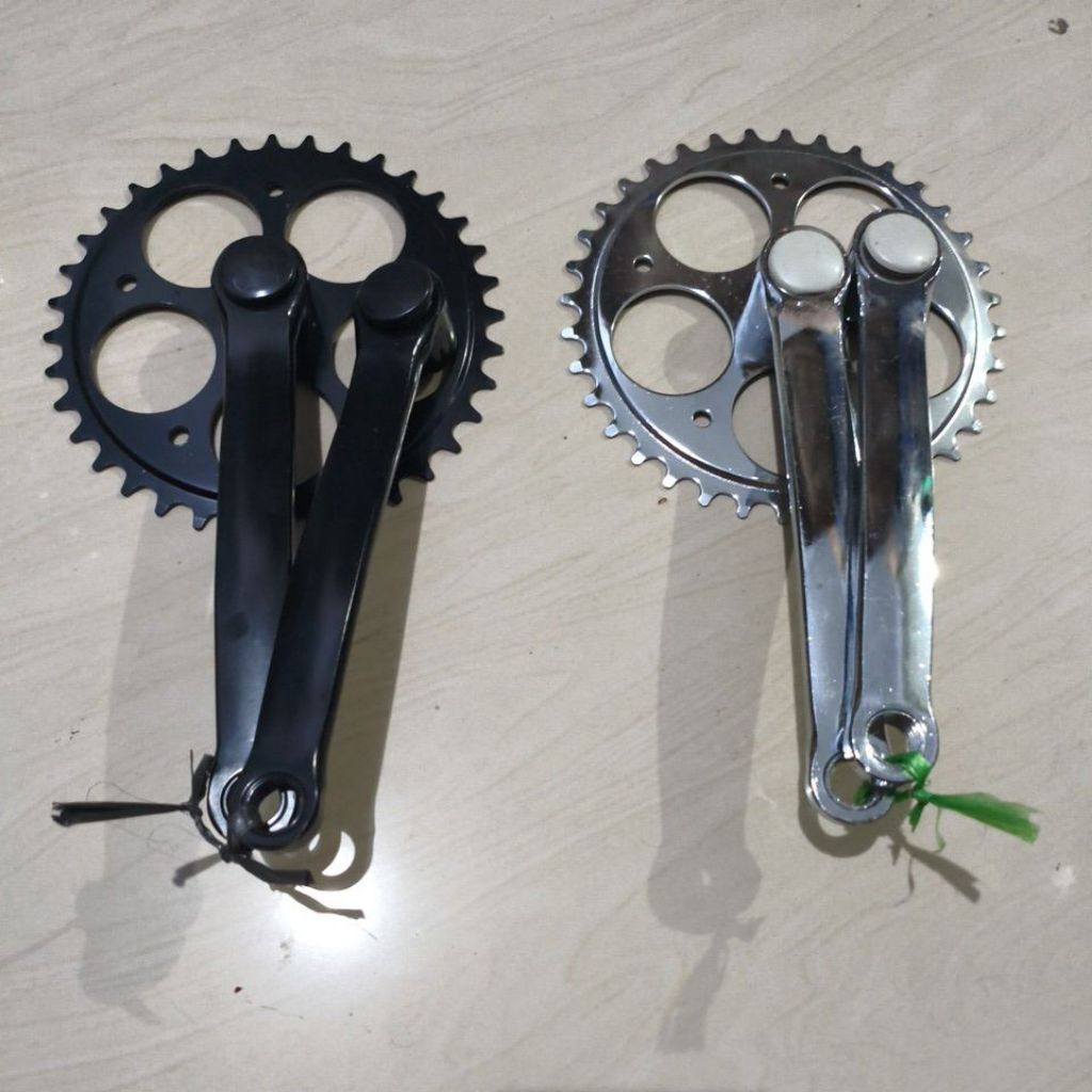 CRANK / PIRINGAN SEPEDA FIXIE 36T || CRANK /  PIRINGAN SEPEDA KONTERLIS