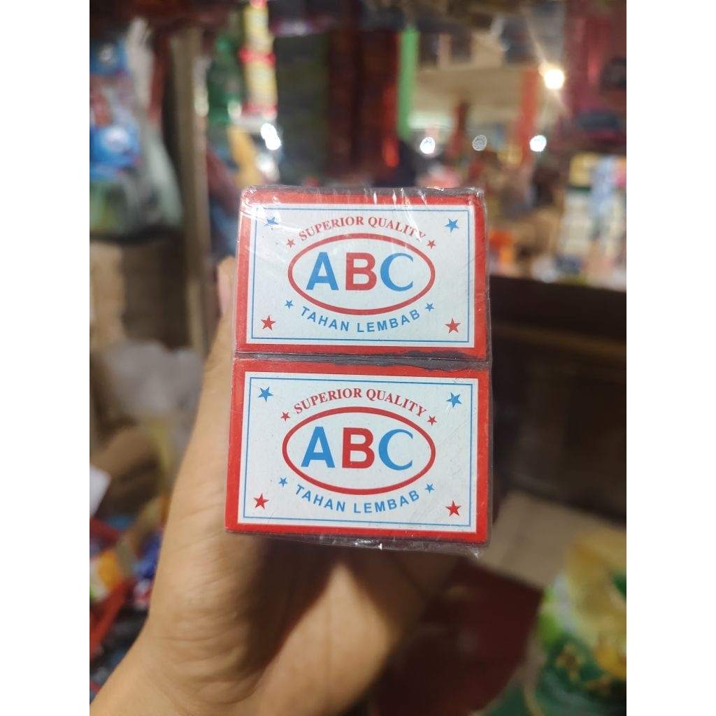 Korek Kayu ABC 1 Pak isi 10