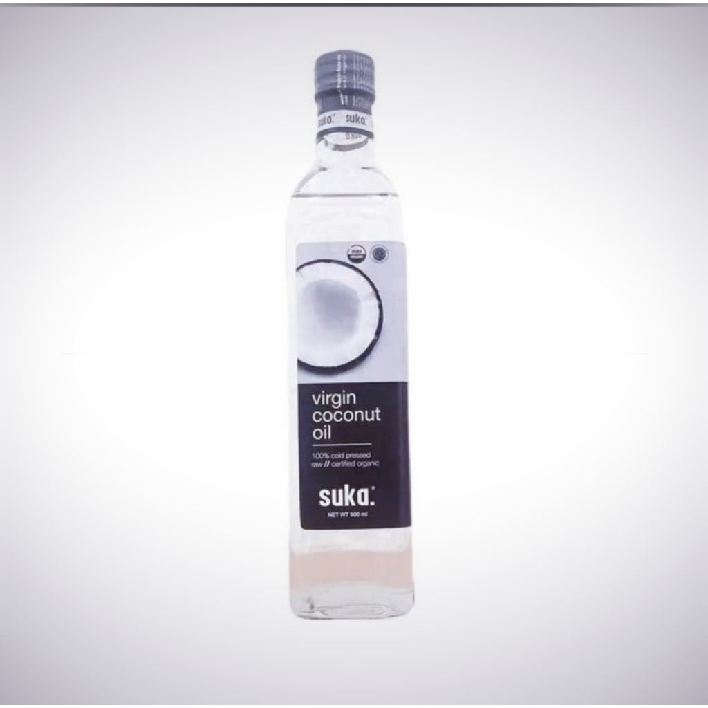 500ML VIRGIN COCONUT OIL VCO minyak kelapa - SUKA ORGANIC