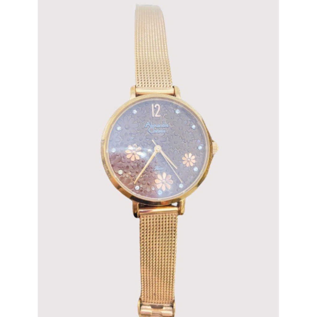 Preloved Jam Tangan Wanita Alexandre Christie Original