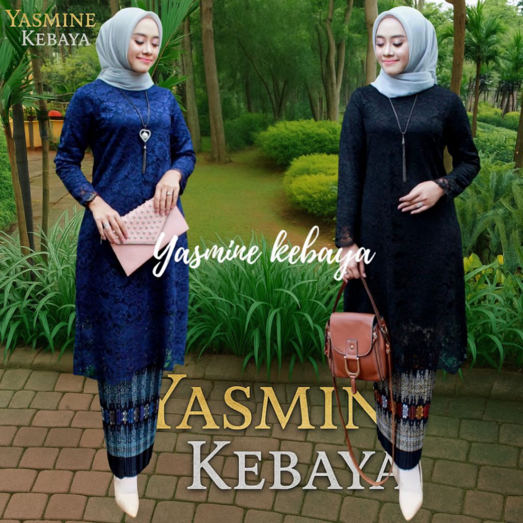 Setelan Baju Tunik Brokat Modern Tunik Padang Kurang Melayu Kebaya Seragam Keluarga Kondangan Lamara