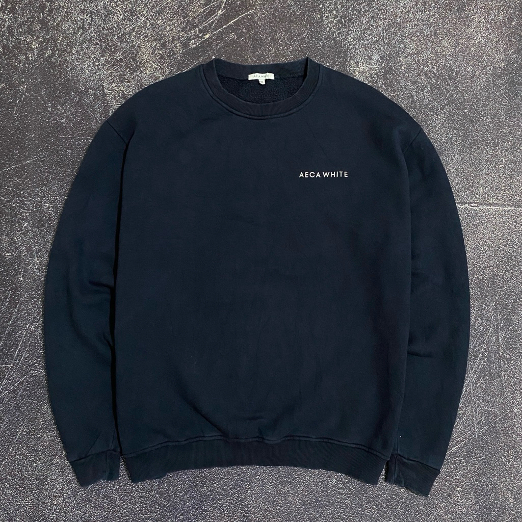 aeca white crewneck authentic