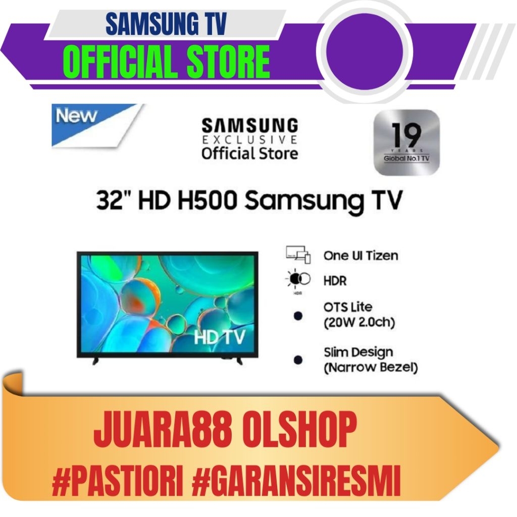 32H5000 SAMSUNG LED SMART TV 32inch Youtube netflix New 2025