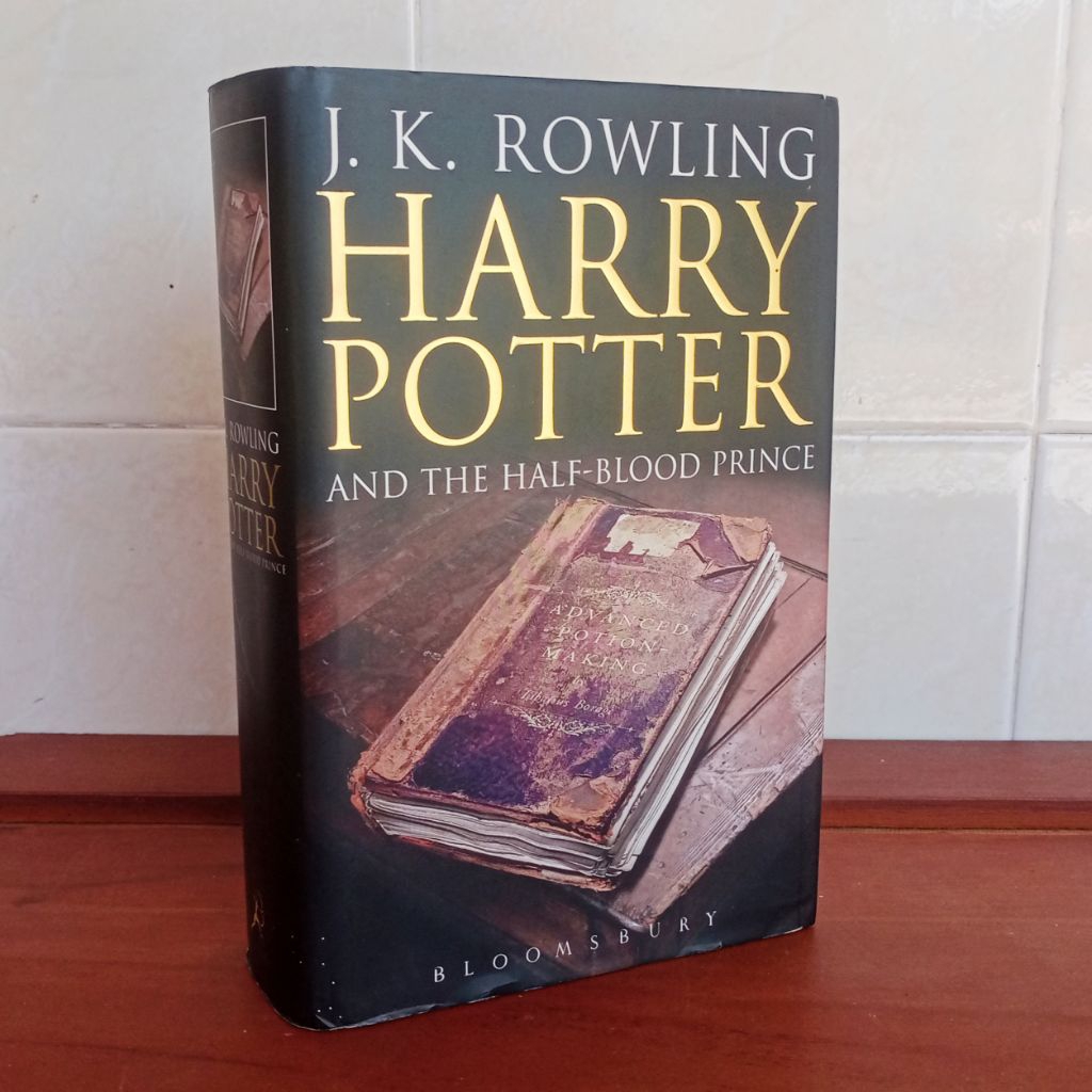 HARRY POTTER and the HALF BLOOD PRINCE JK Rowling Bloomsbury buku bekas second preloved novel englis