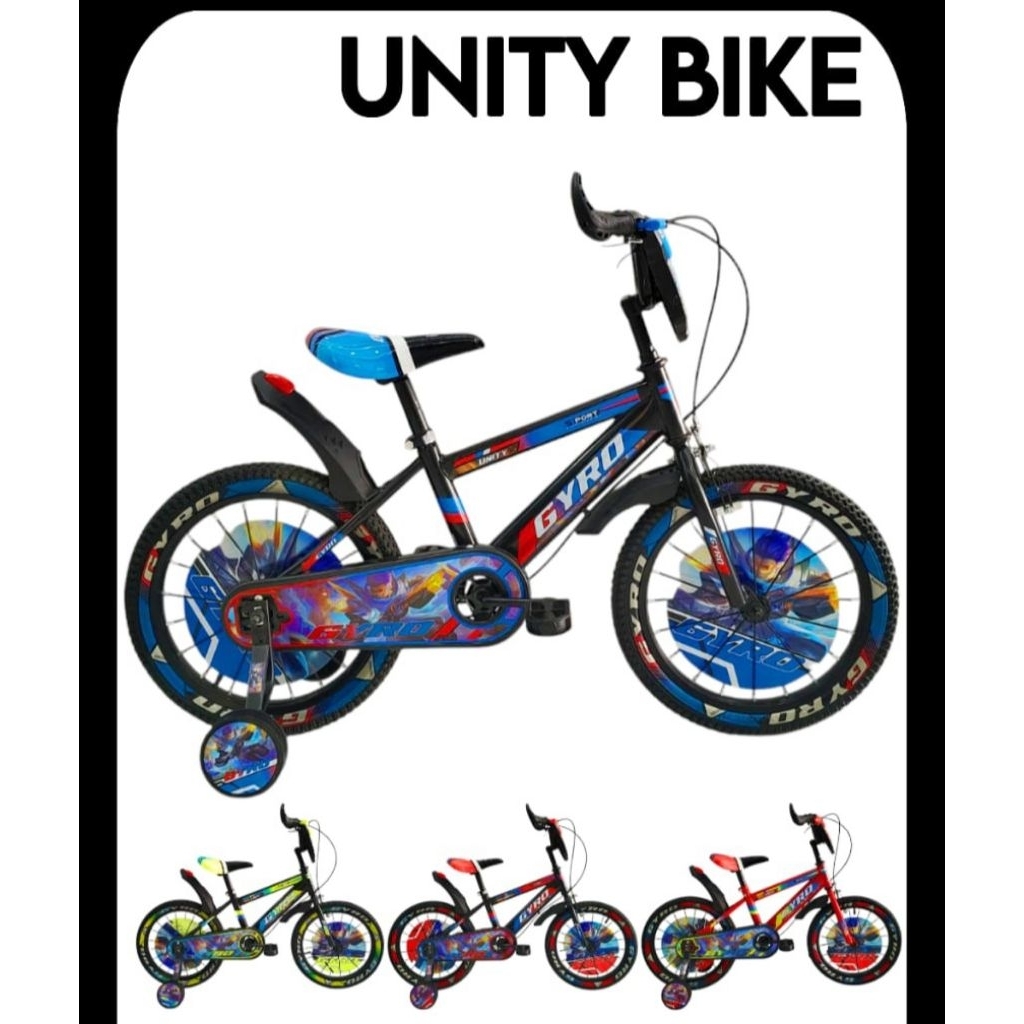 sepeda bmx 16 unity musik