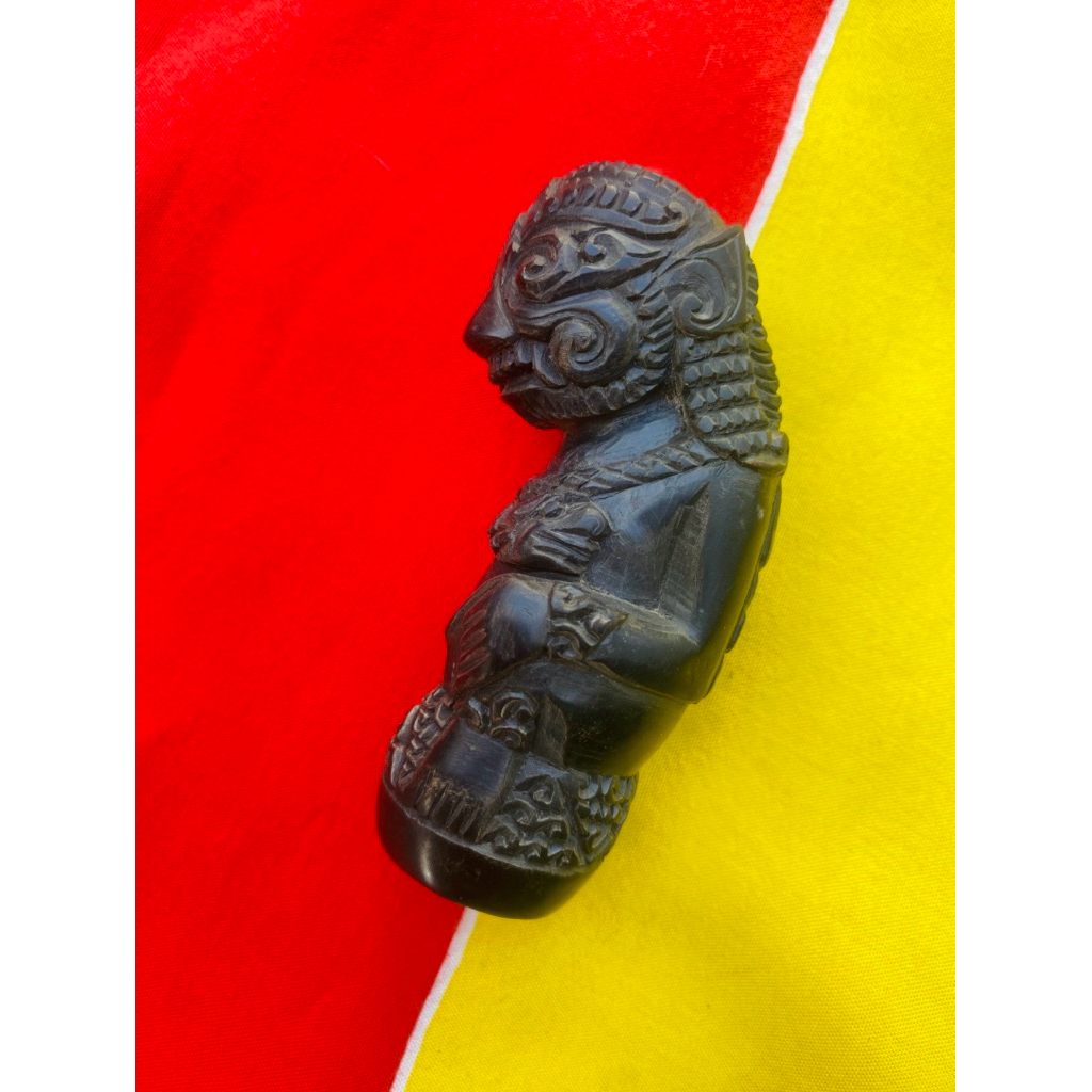 Handle Buto bajang Asli TANDUK KERBAU tinggi 8cm | deder keris | gagang keris | hulu keris DDR9997BB