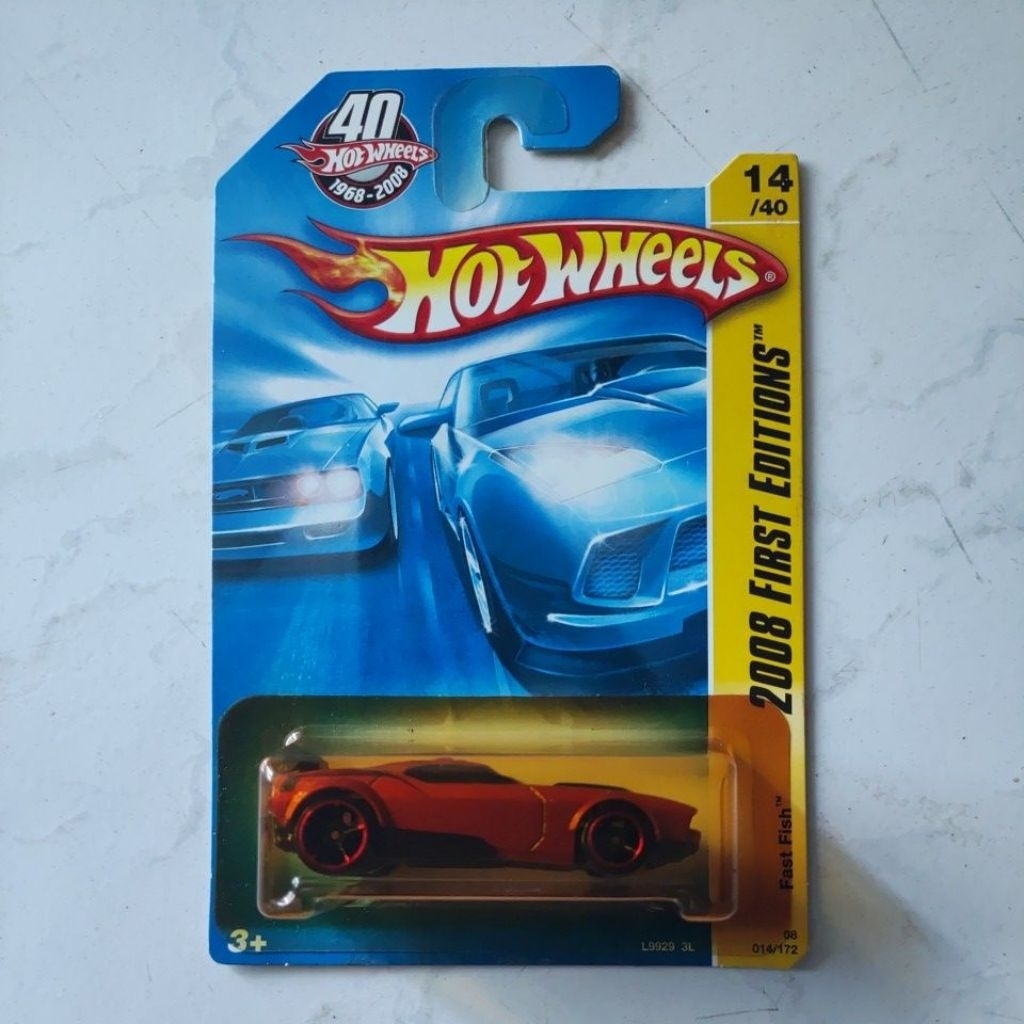 Hotwheels 2008 FE Fast Fish Orange