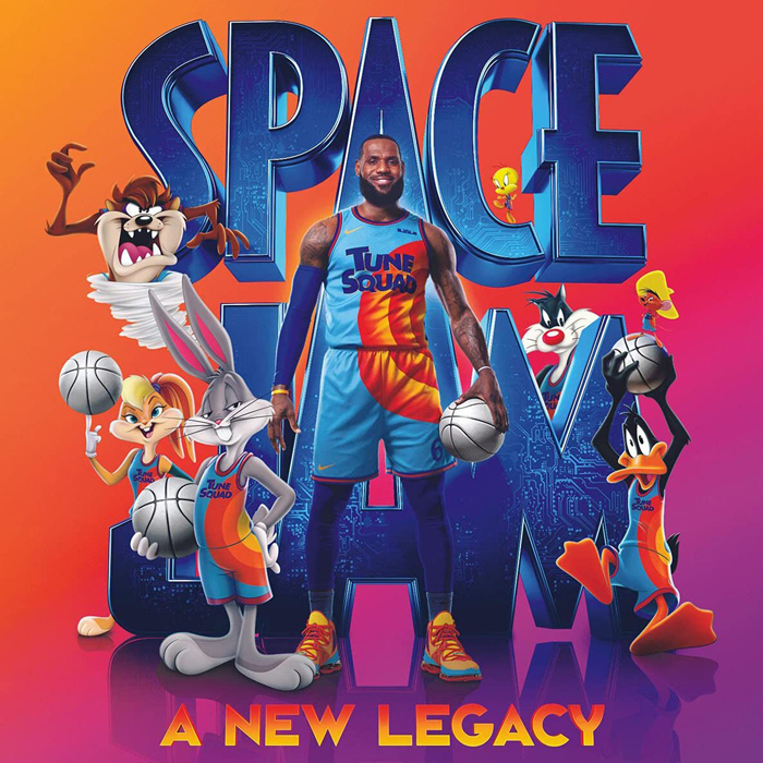 kaset DVD film animasi barat Space Jam: A New Legacy (2021)