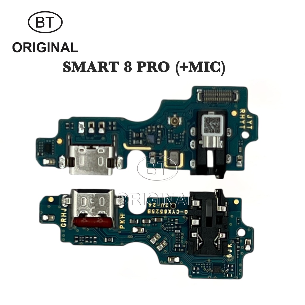 KONEKTOR CHARGER BOARD PCB FOR INFINIX SMART 8 PLUS X6526 - FAST CHARGING