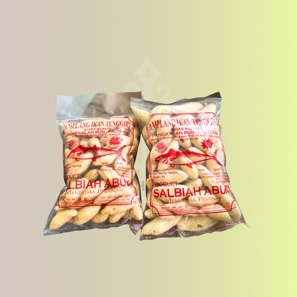 

Amplang Tenggiri Salbiah Abuk Asli Pangkalan Bun Kalimantan Tengah