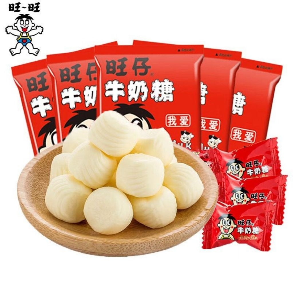 

15g WANGZAI permen susu candy milk flavor import cemilan permen rasa susu coklat