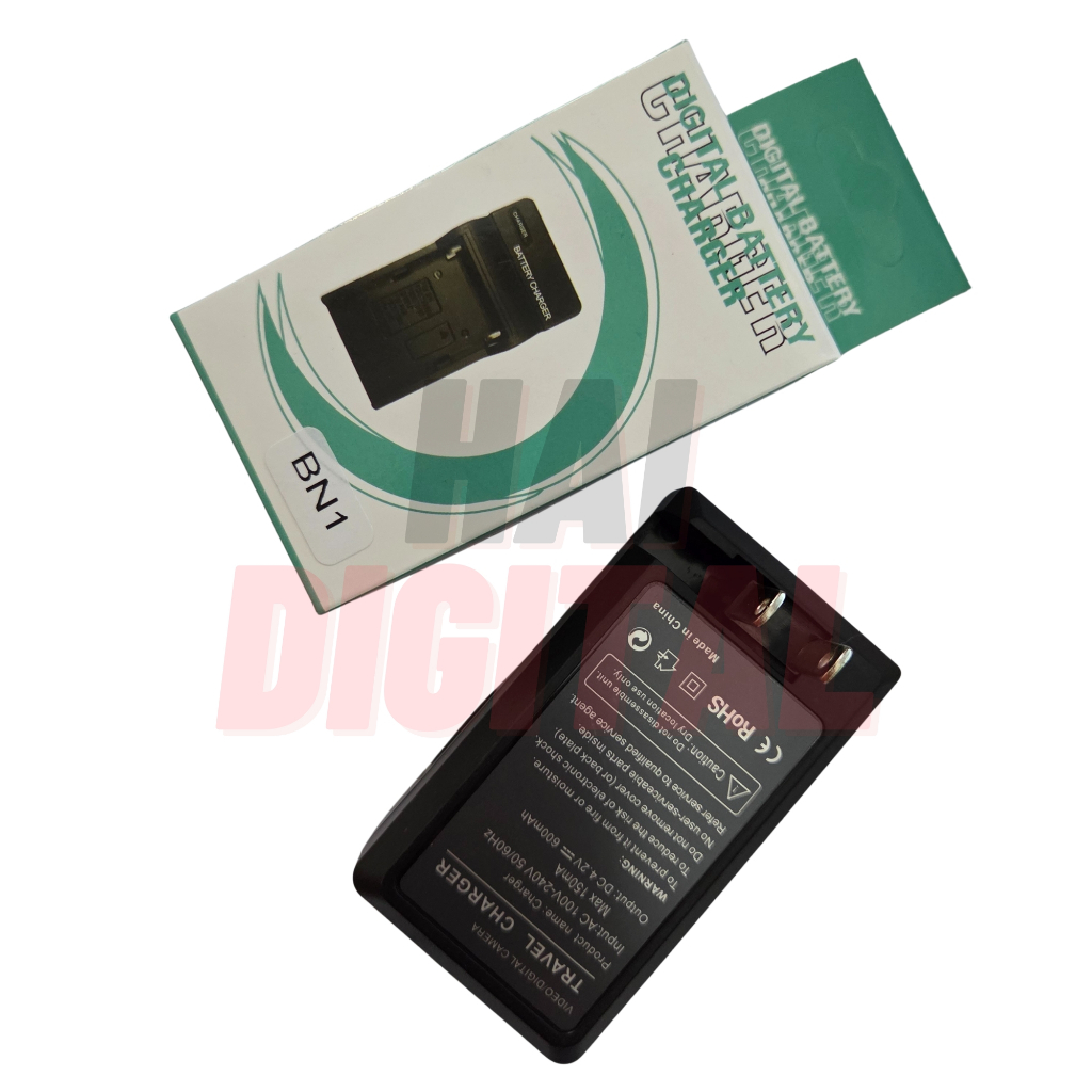 US Plug Charger Baterai Kamera BC-CSN untuk Battery Digicam Tipe NP-BN1 NP-BN