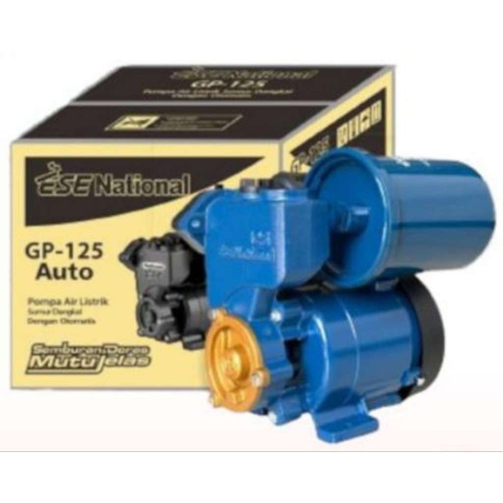 MESIN POMPA AIR NATIONAL ESE GP - 125 OTOMATIS MURAH KUAT BERKUALITAS