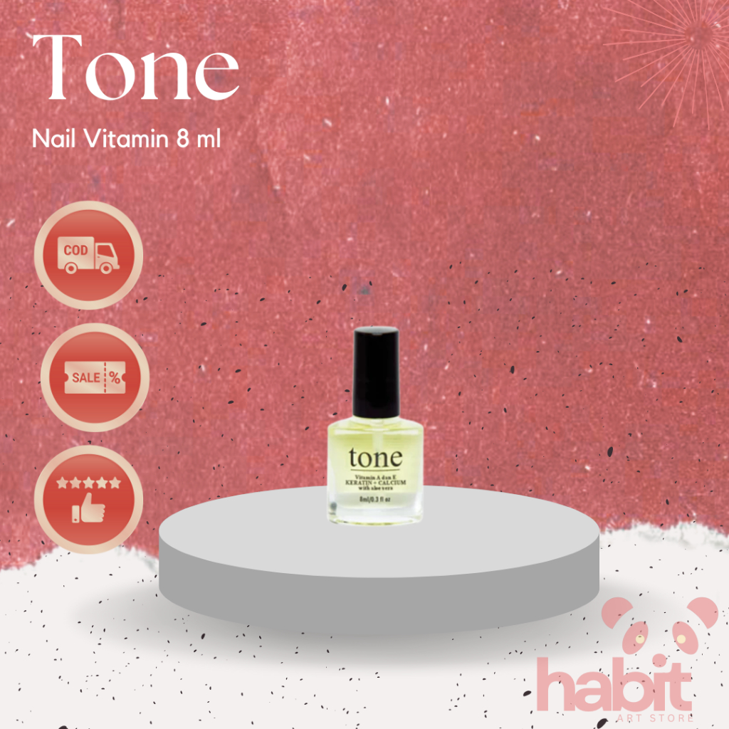 Tone Nail Vitamin 8 ml | Vitamin Kuku & Kutikula