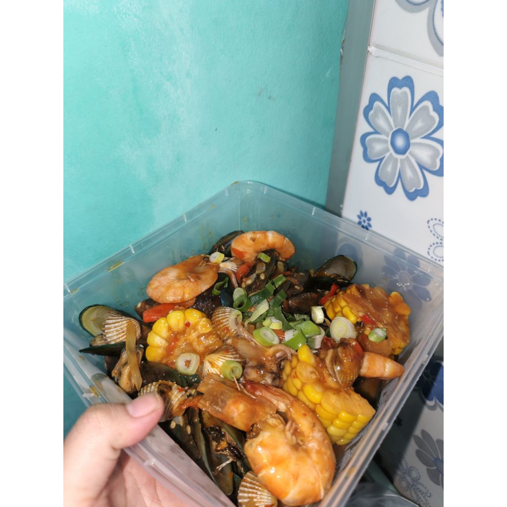 SEAFOOD MIX SAUS PADANG | kalideres