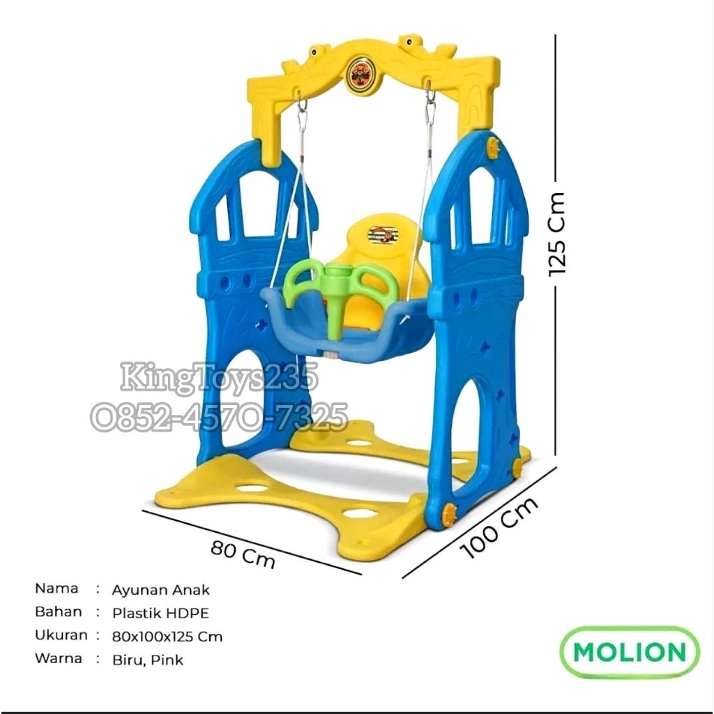 Mainan Anak Ayunan Kursi Ayun Duduk Goyang Kokoh Tebal Kado Ulta Sekolah TK SD Pontianak Daycare Pen