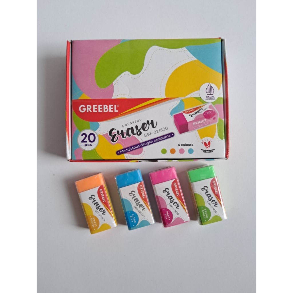 

Penghapus greebel colorful besar