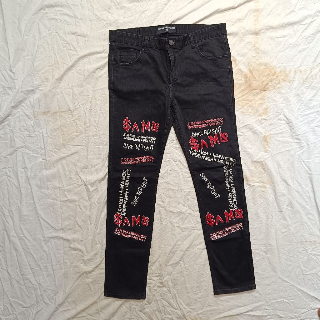 I'm Not A Human Being Denim 32 (Korea, Black)