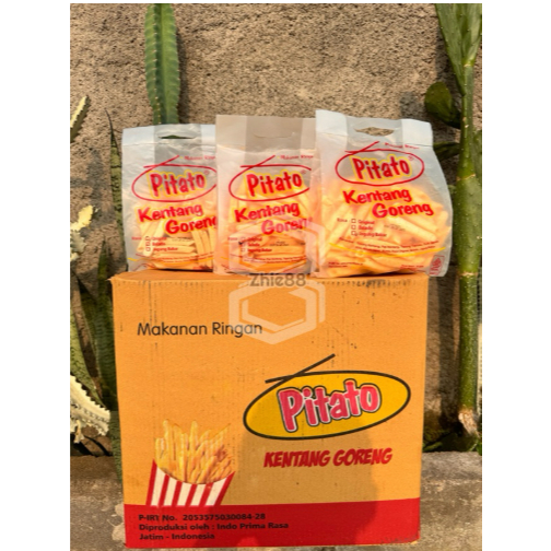 

Pitato Potato Snack Kentang varian original